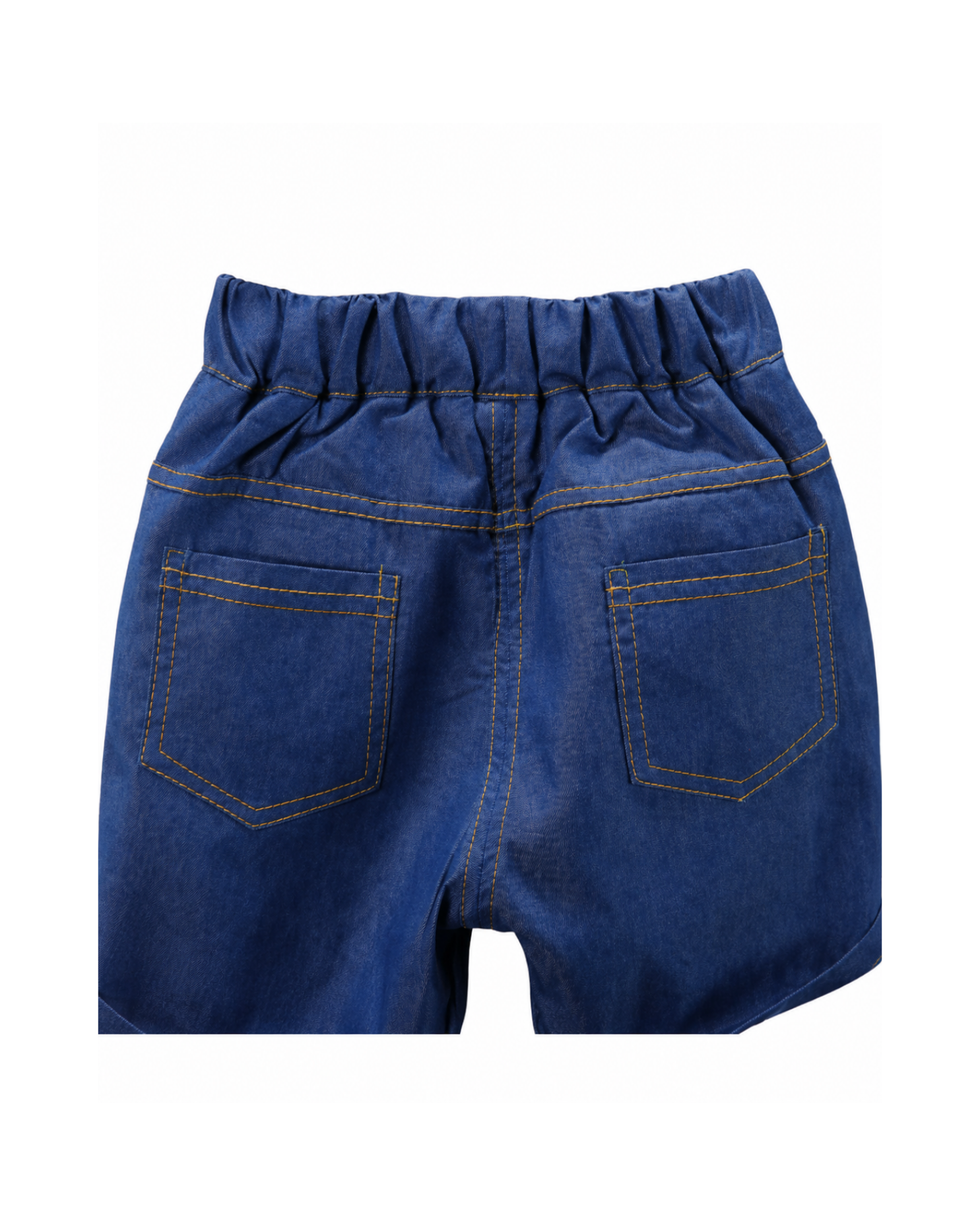Classic Denim Shirt & Shorts Boy's Set