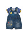 Baby Rhino Denim Dungaree Boy's set