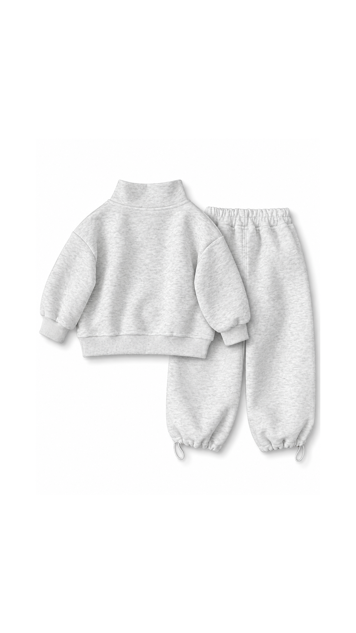 College Sport Quarter-Zip Sweatshirt and Jogger Boy's Set