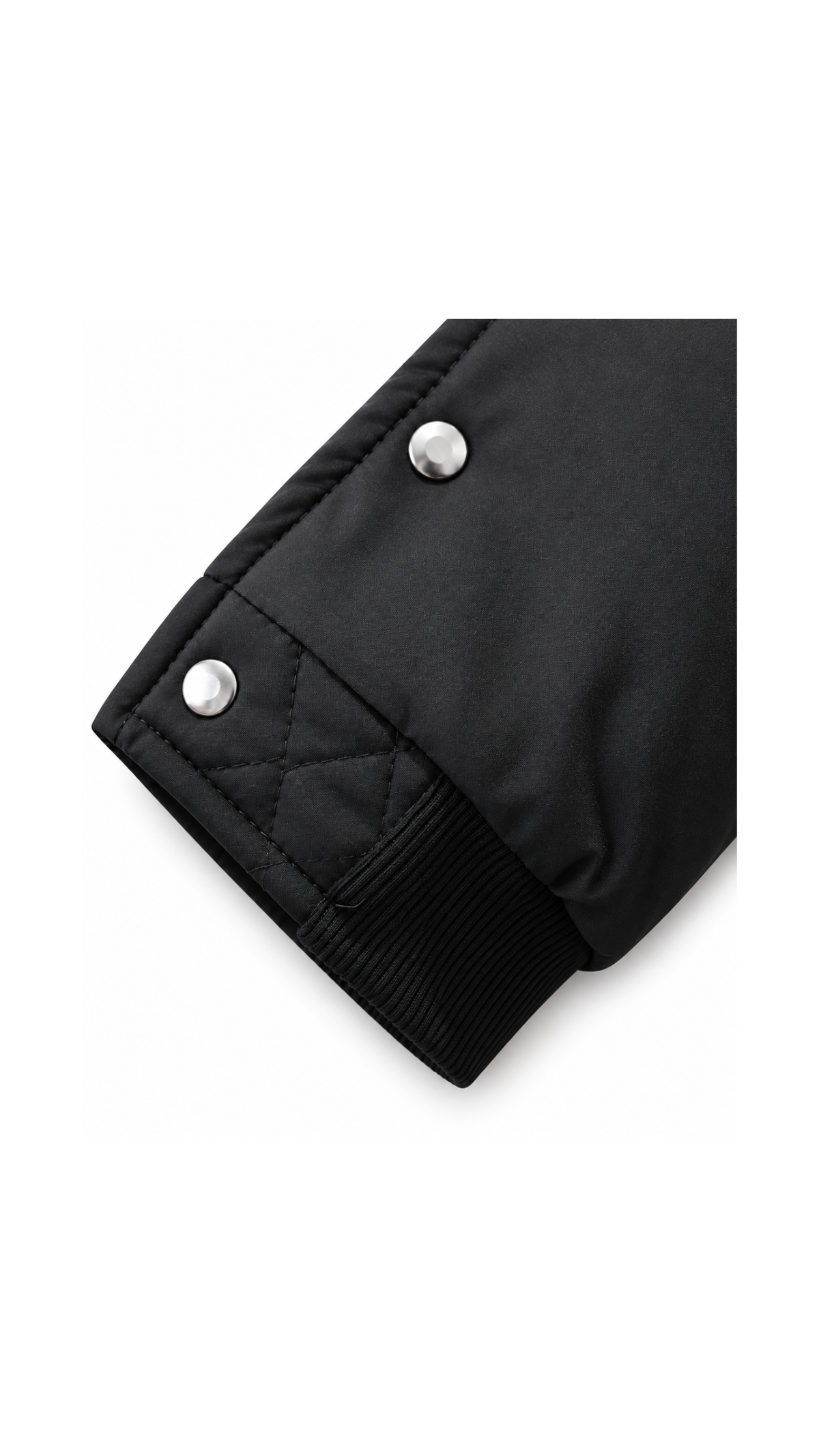 Diamond-Quilted Bomber Boy's Jacket