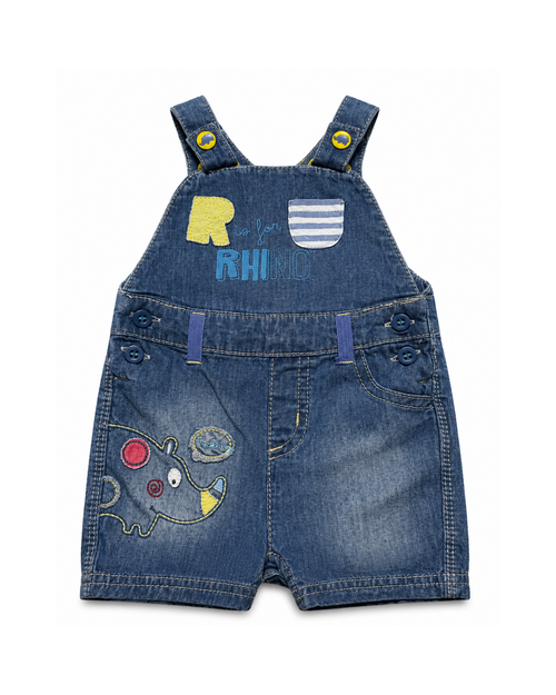 Baby Rhino Denim Dungaree Boy's set