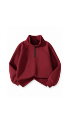 Minimalist Quarter-Zip  Boy's shirt