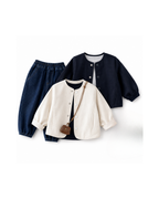Minimalist Jacket & Denim Boy's Set