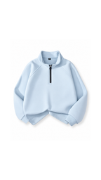 Minimalist Quarter-Zip  Boy's shirt
