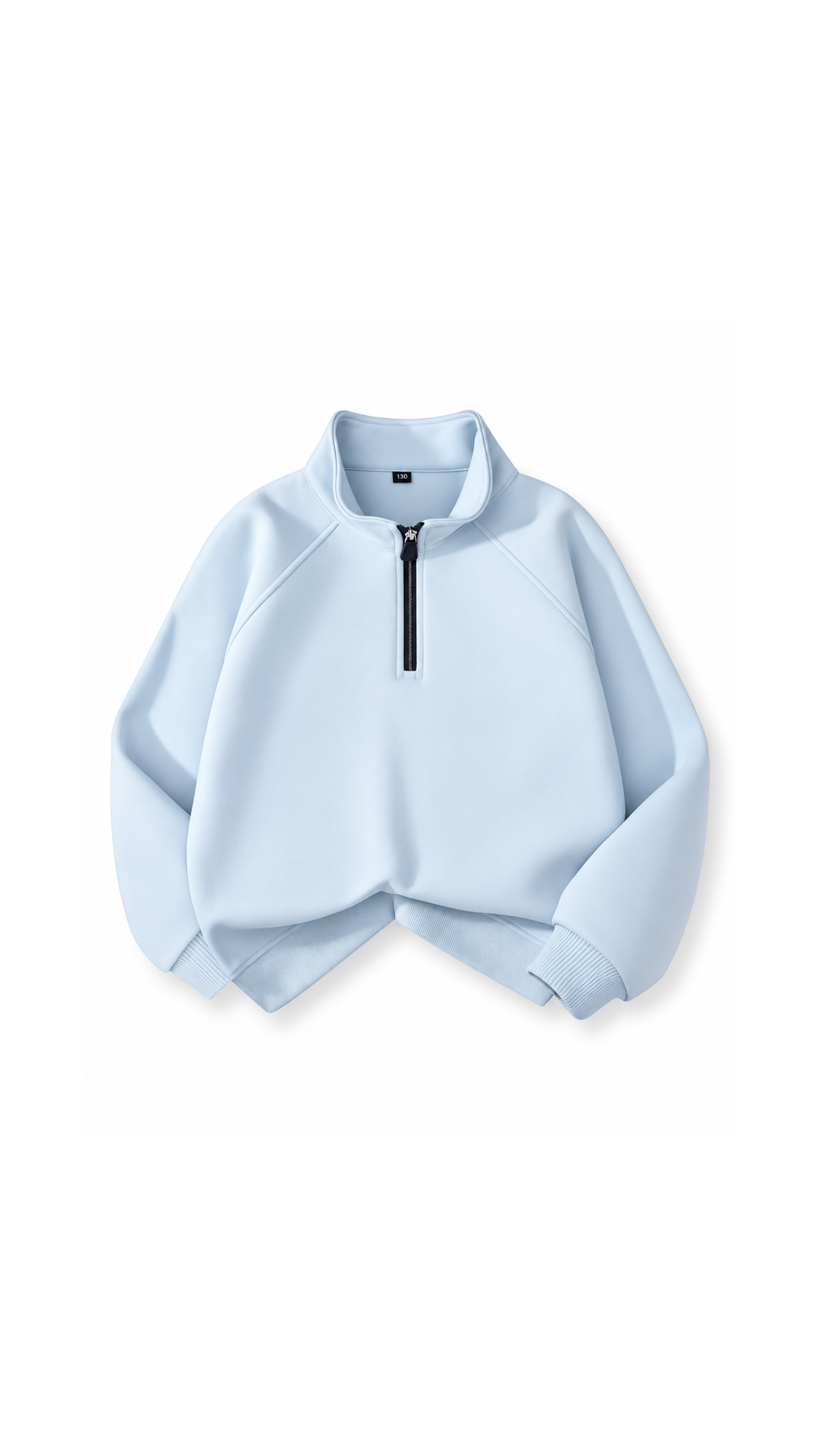 Minimalist Quarter-Zip  Boy's shirt