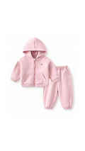 Hooded Zip-Up Tracksuit Girl's Pyjamas