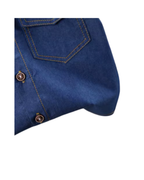 Classic Denim Shirt & Shorts Boy's Set