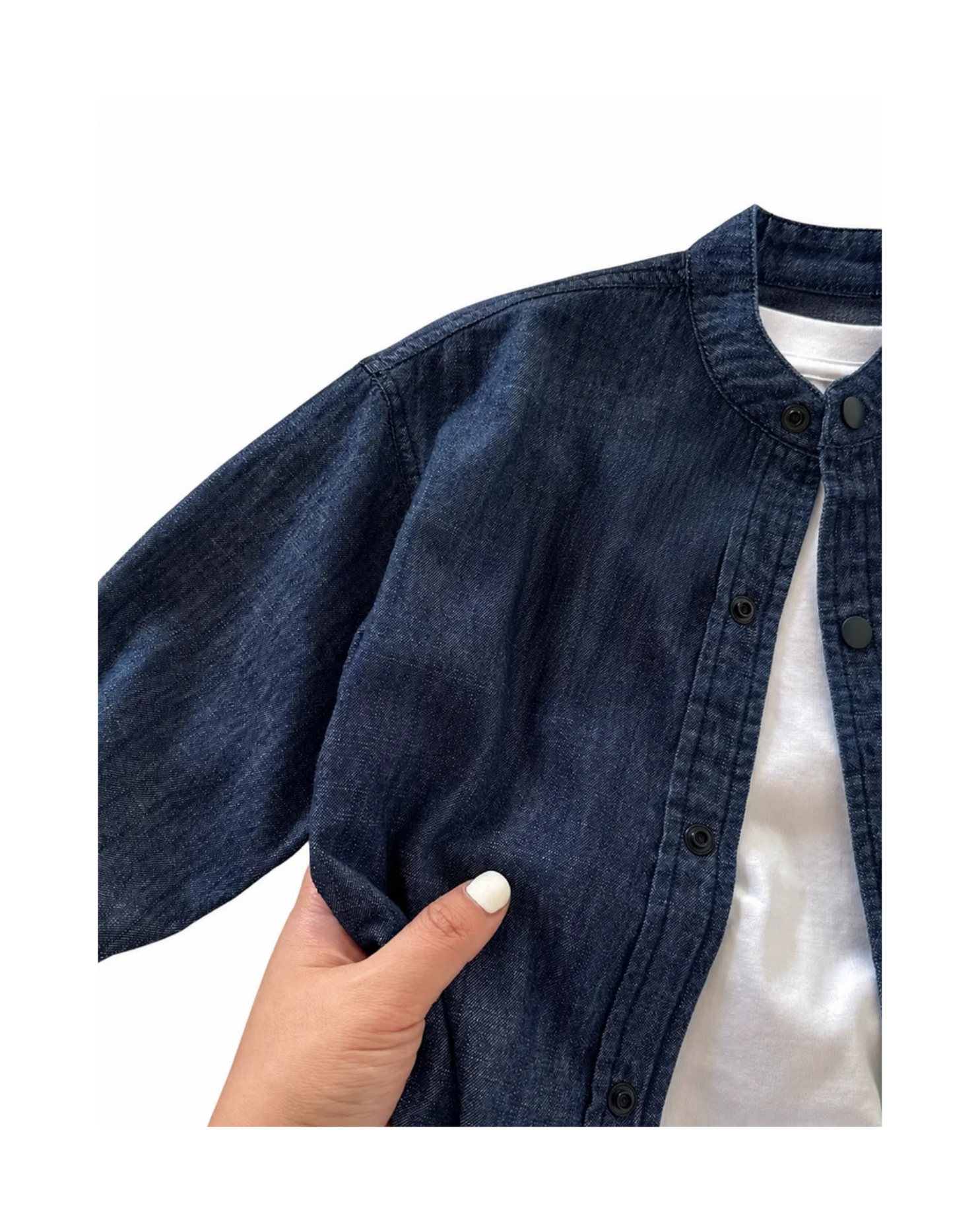 Cotton Denim Shirt & Tee Set Boys T-Shirt