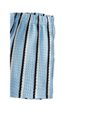 Coastal Stripe Camp Collar Boy's Set