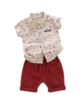 Premium Cotton Casual Print Boy's Set