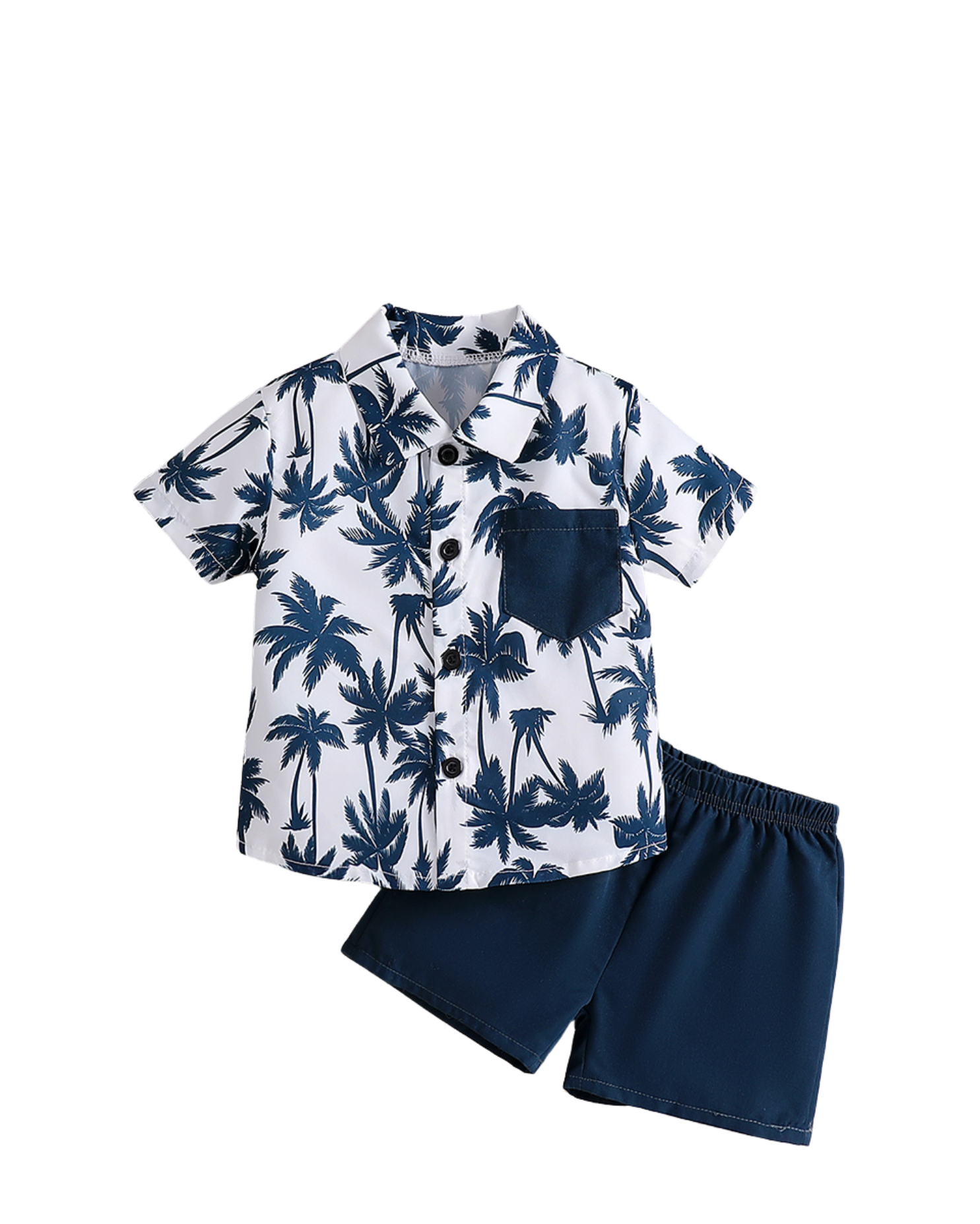 Coastal Summer Breeze Palm Boy's Set