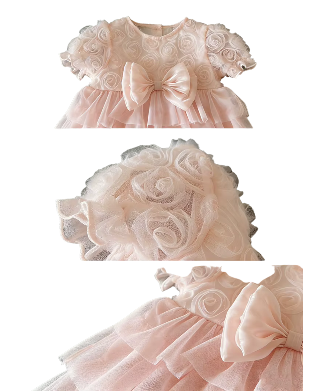 Enchanted Rose Layered Party Dress