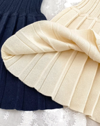 Premium Soft Cotton Pleated Polo Dress