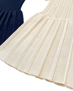 Premium Soft Cotton Pleated Polo Dress