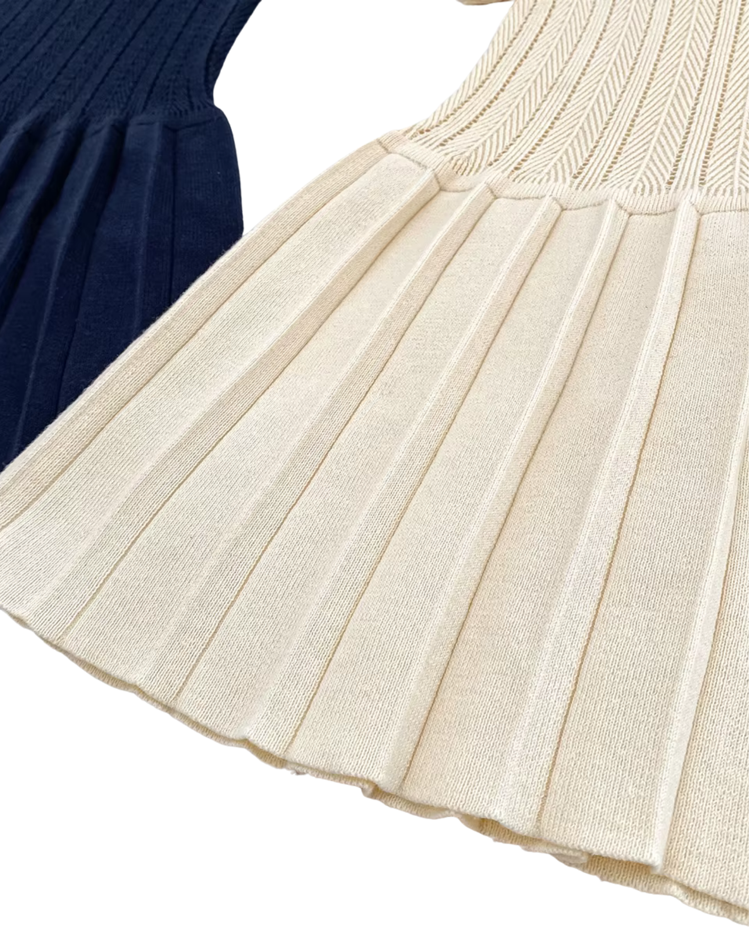 Premium Soft Cotton Pleated Polo Dress