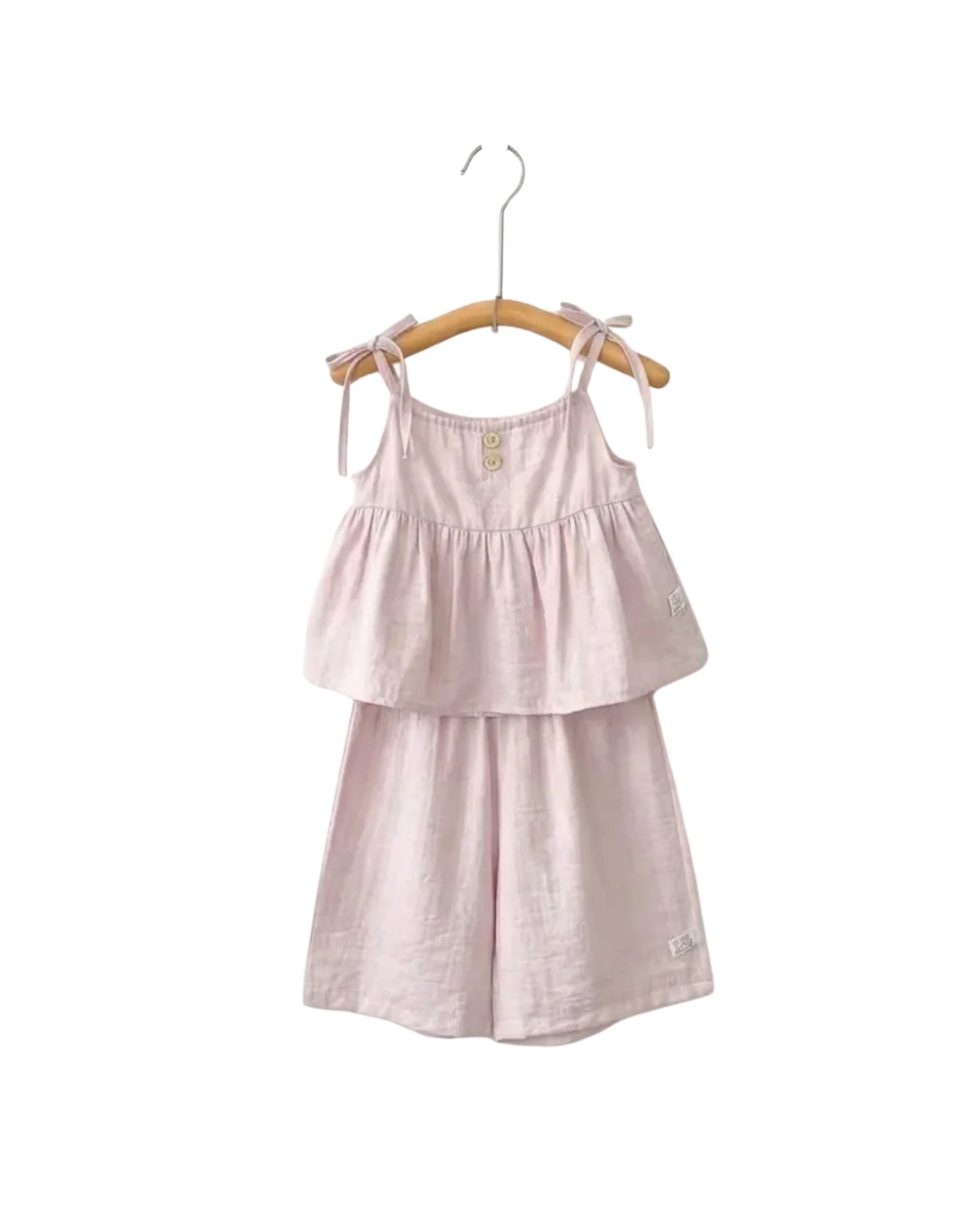 Floral Elegance Summer Girl's Set