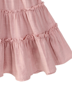 Little Sunshine Tiered Flutter-Sleeve Dress