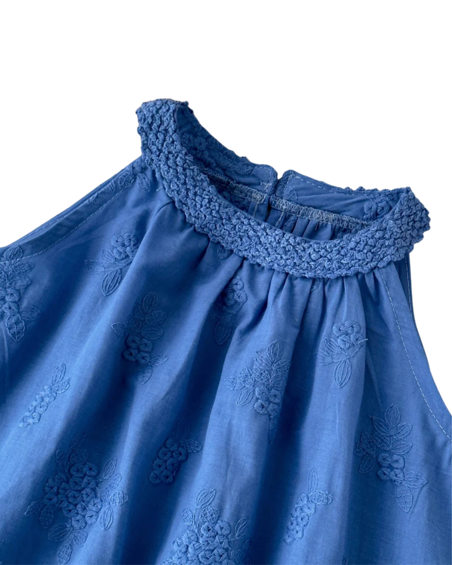 Sleeveless Top & Lace Hem Pant Girl's Set