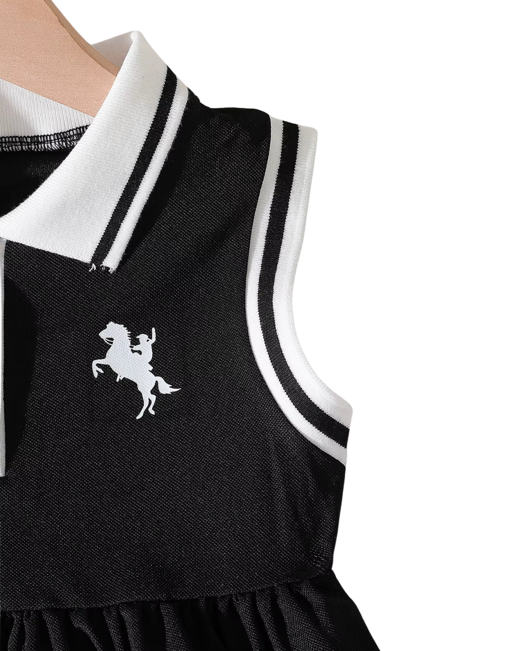 Preppy Equestrian Polo Girl Sport Dress