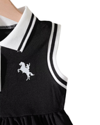 Preppy Equestrian Polo Girl Sport Dress
