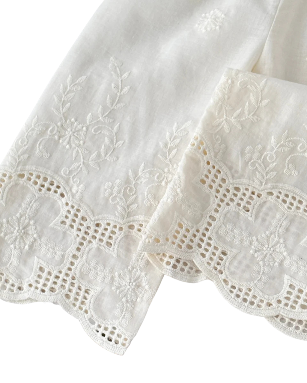 Sleeveless Top & Lace Hem Pant Girl's Set