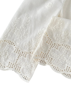 Sleeveless Top & Lace Hem Pant Girl's Set
