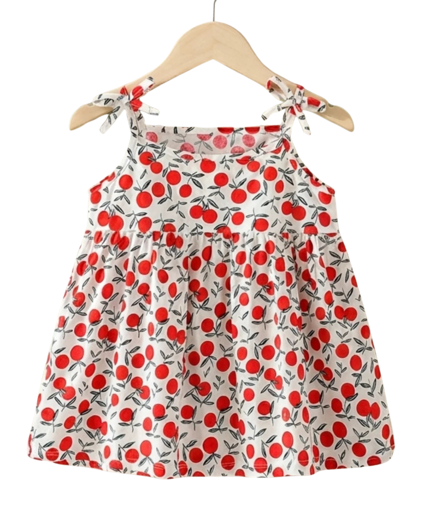 Girls Sweet Cherry Dress