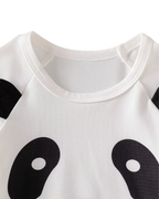 Playful Panda Crew-Neck Tee & Comfort Shorts Boy's Set