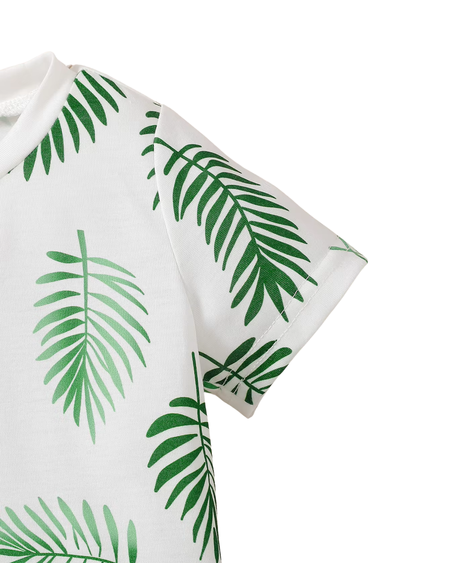Palm-Print Tee & Comfort-Fit Shorts Boy's Set