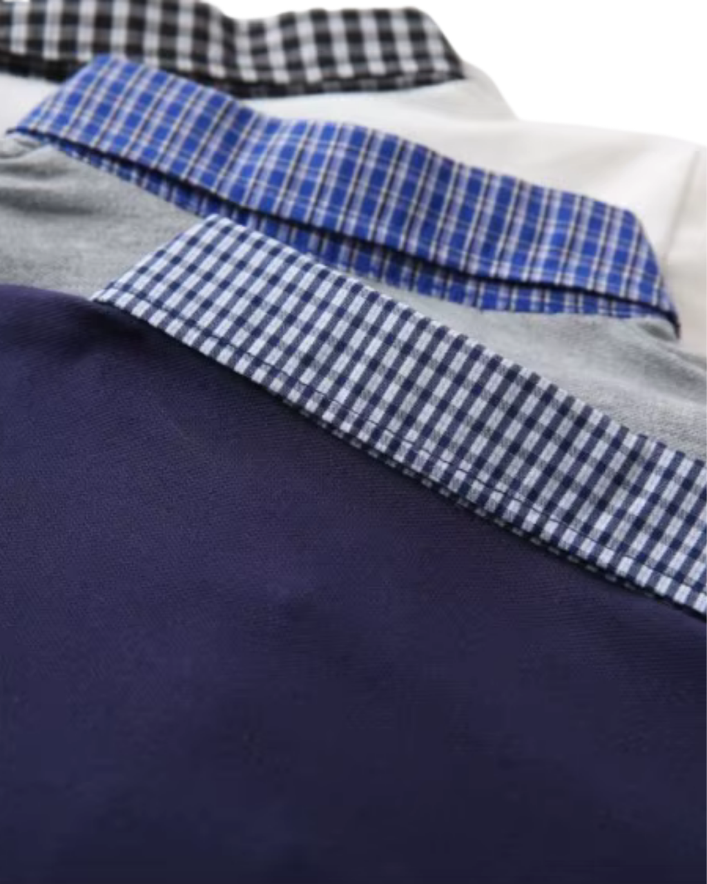 Signature Plaid-Collar Polo Boys T-Shirt