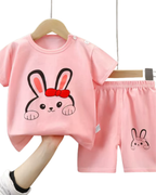 Dreamy Bear Cartoon Comfort Girl's Pyjamas