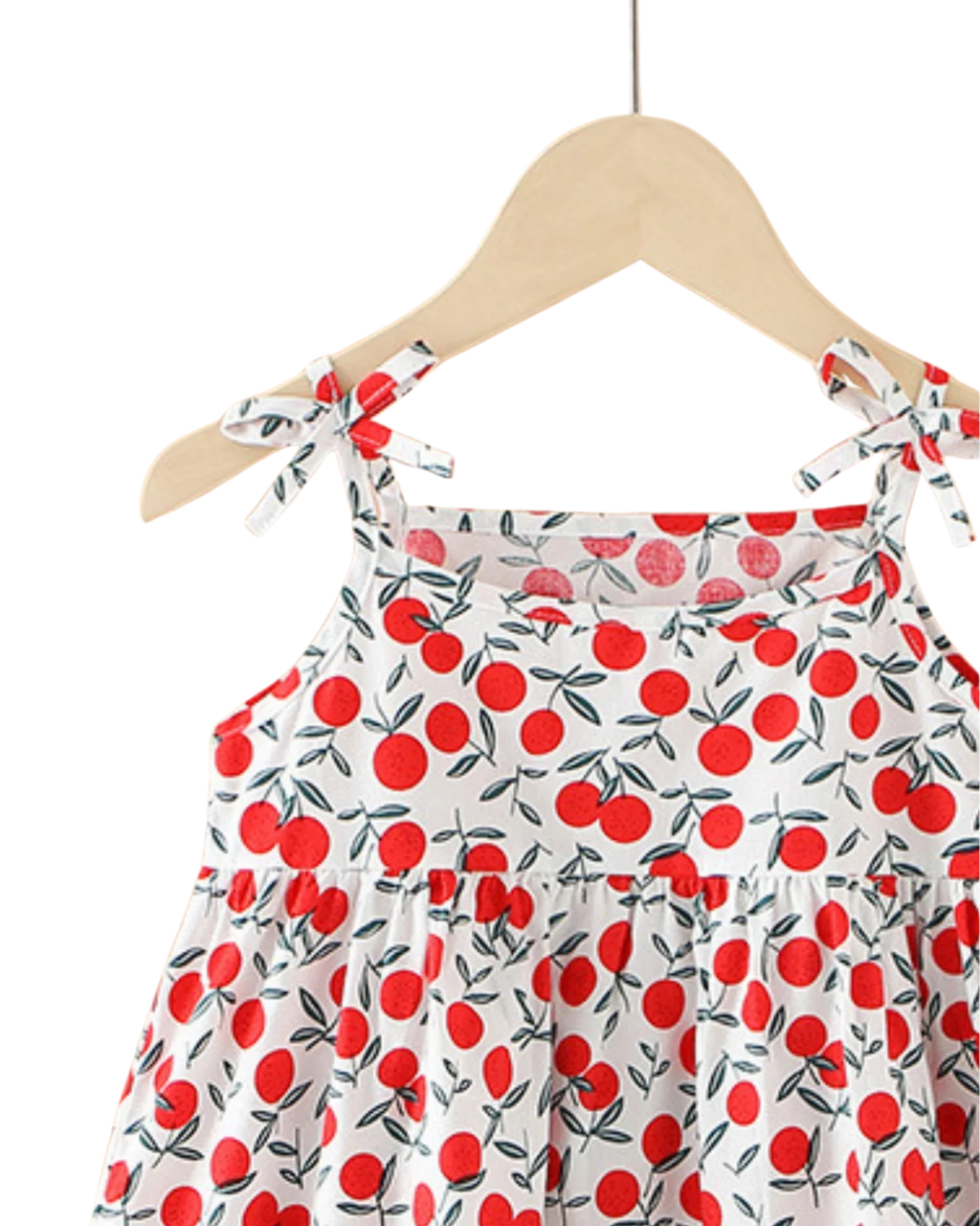 Girls Sweet Cherry Dress