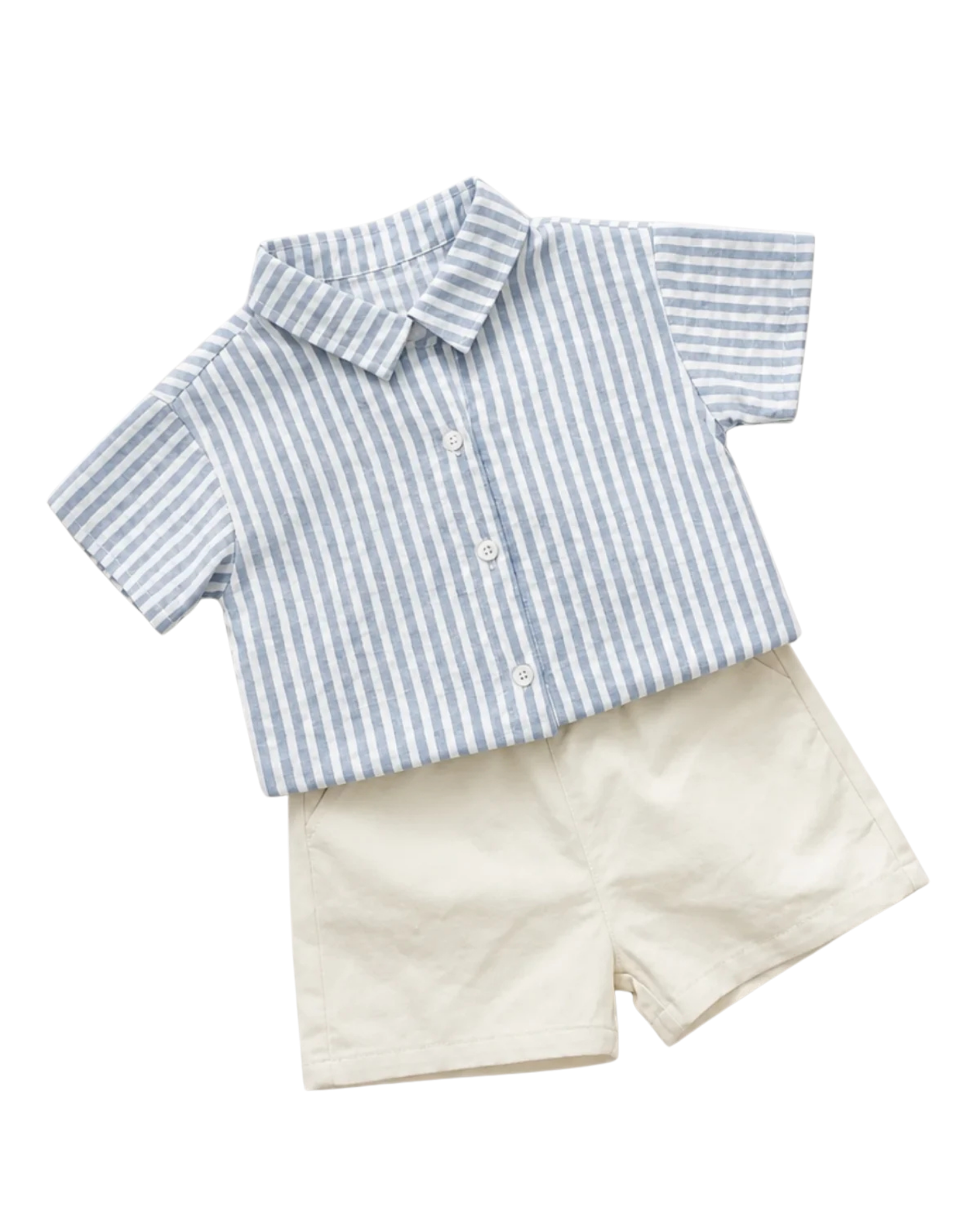 Nordic Stripe Cotton Boy's Set