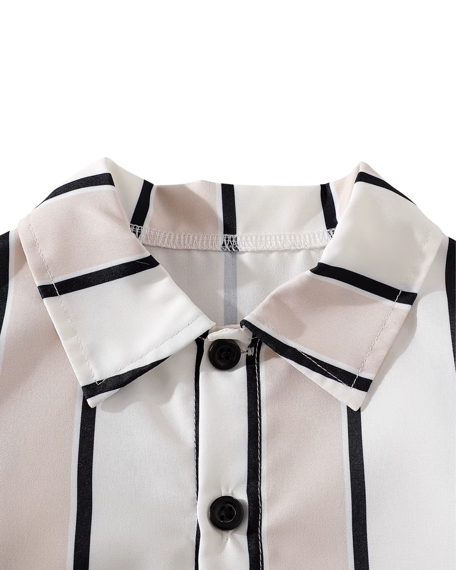Classic Button-Down Shirt & Tailored Shorts Boy's Set