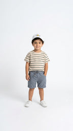 Casual Tee & Comfort-Fit Shorts Boy's Set