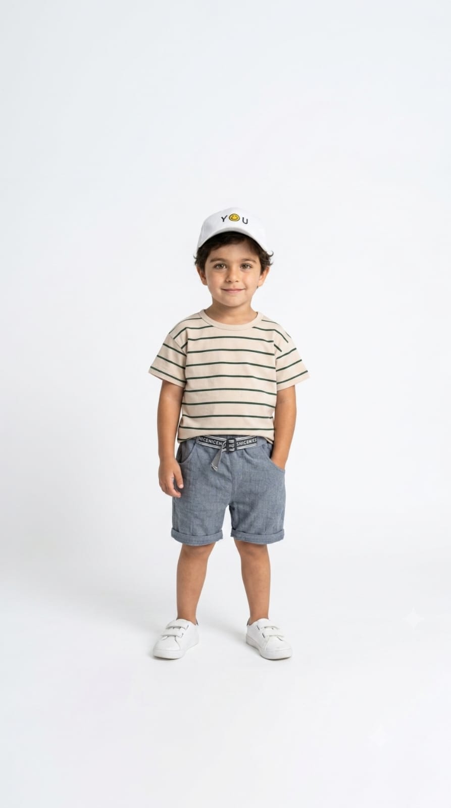 Casual Tee & Comfort-Fit Shorts Boy's Set