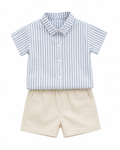 Nordic Stripe Cotton Boy's Set