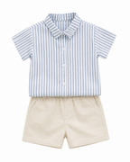 Nordic Stripe Cotton Boy's Set