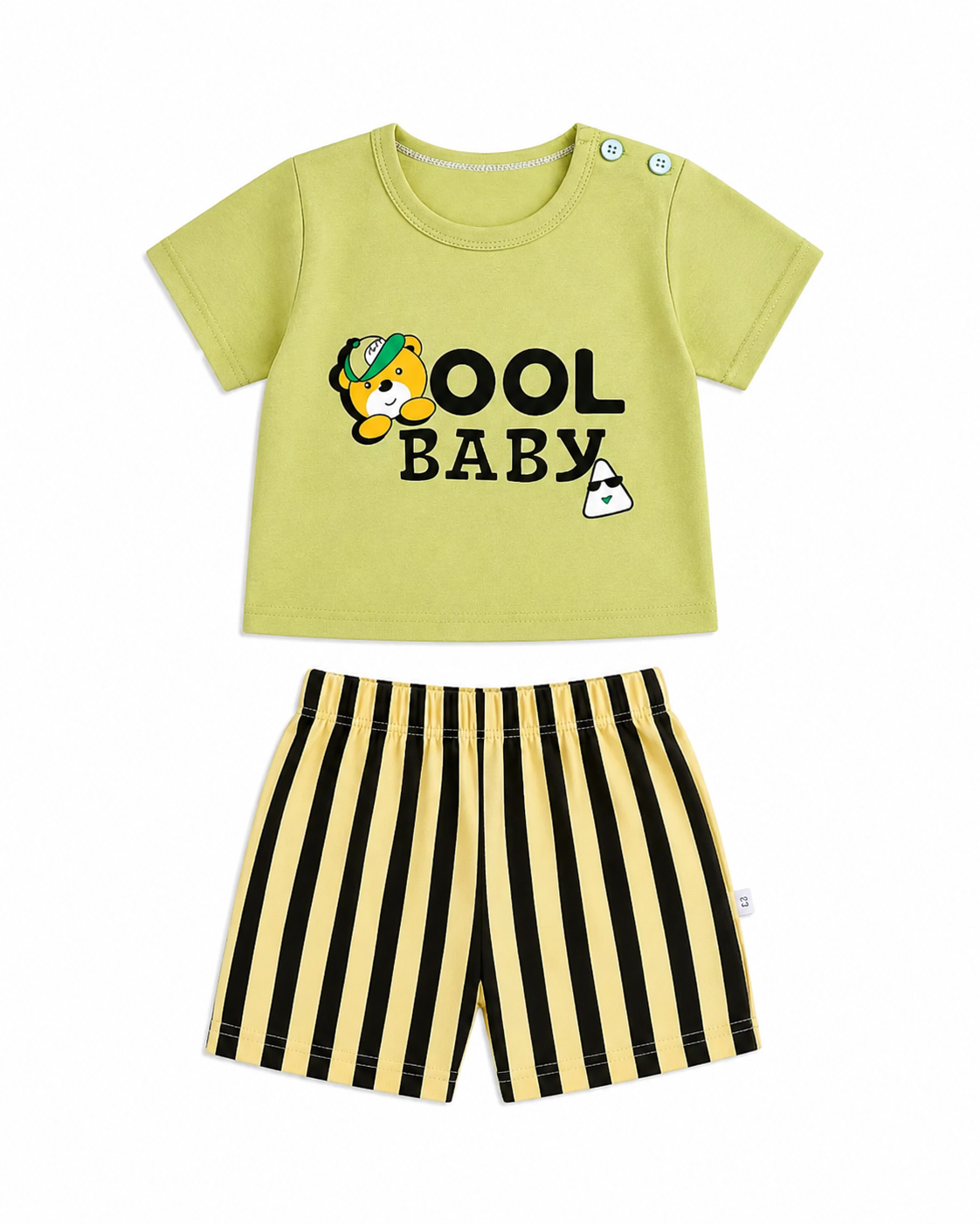 Cool Baby Graphic Summer Boy's Pyjamas