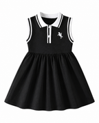 Preppy Equestrian Polo Girl Sport Dress