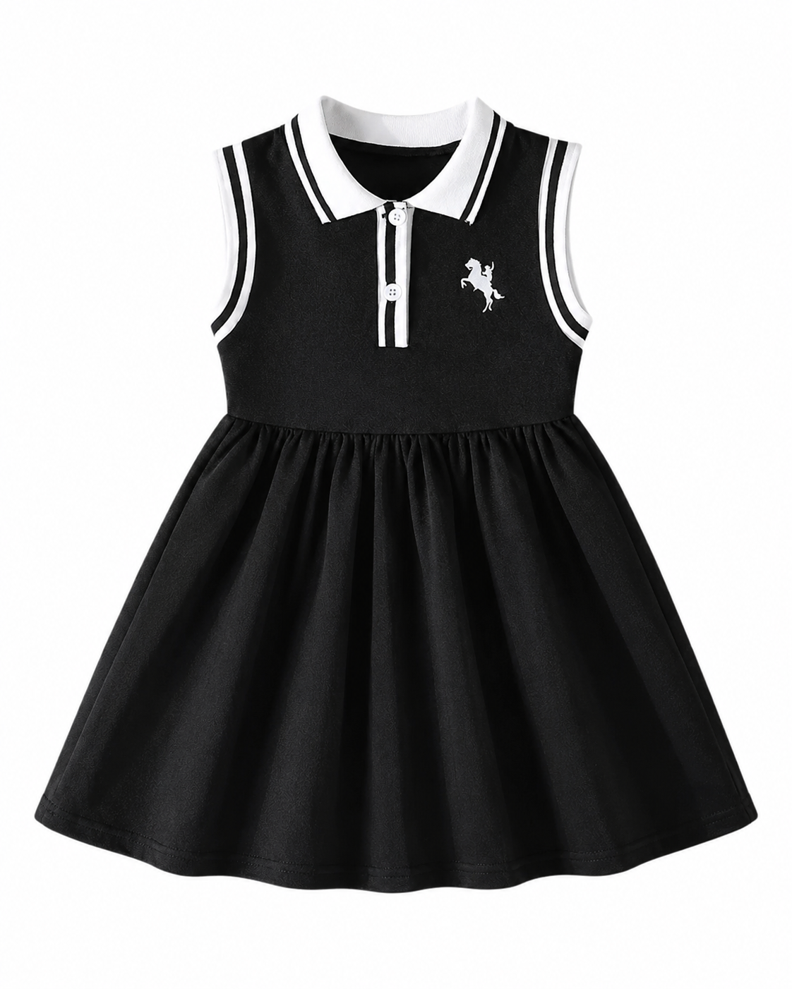 Preppy Equestrian Polo Girl Sport Dress