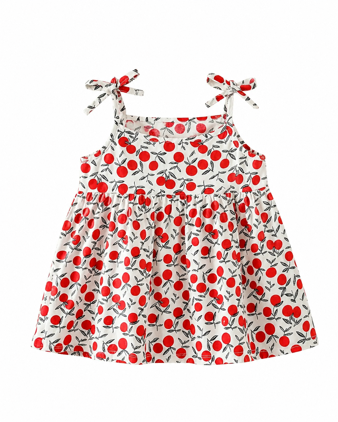 Girls Sweet Cherry Dress