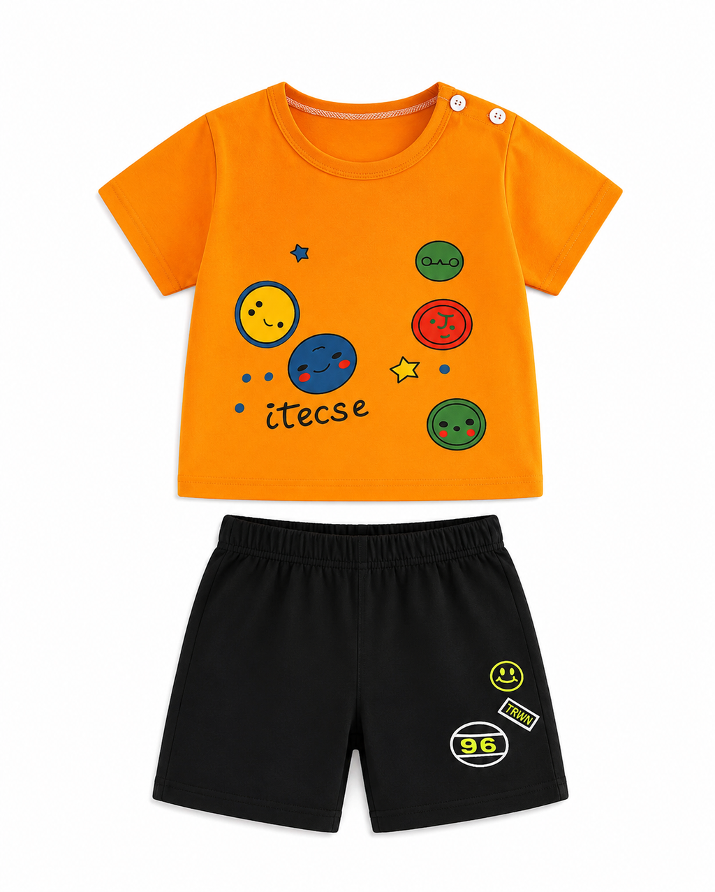 Graphic Cotton Boy's Pyjamas