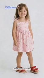 Girls Sweet Cherry Dress