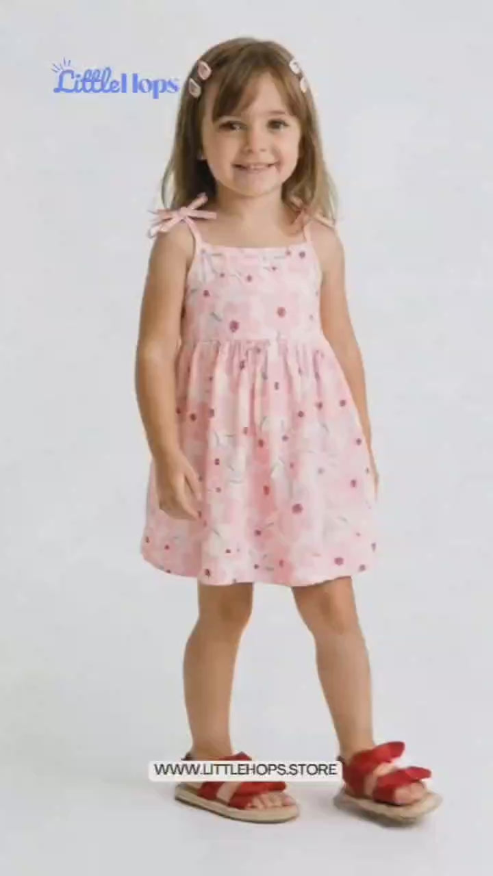 Girls Sweet Cherry Dress