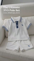Premium Summer Polo & Shorts Sport Boy's Set
